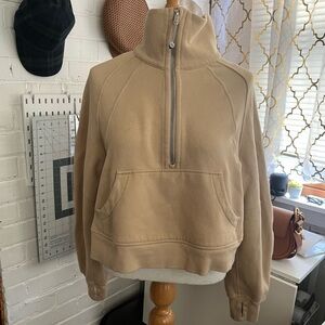 Lululemon funnel neck scuba